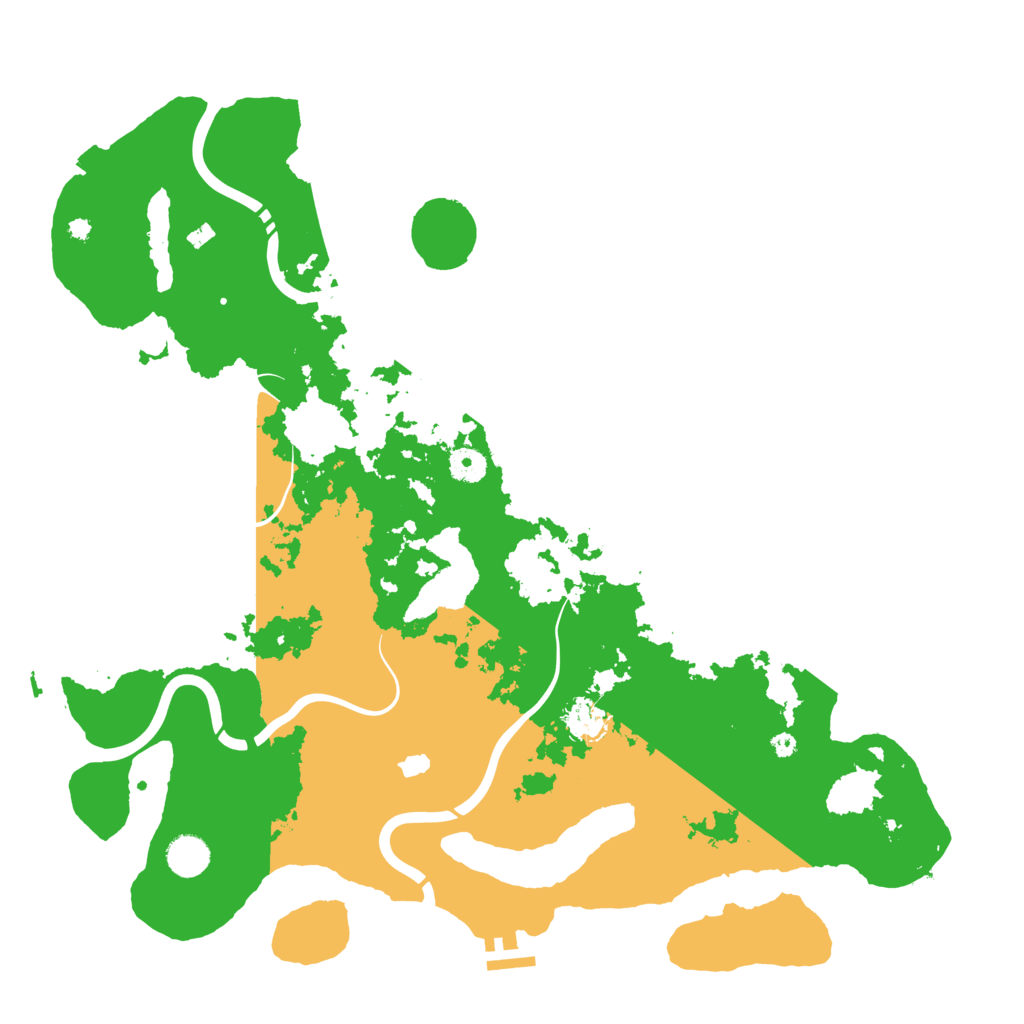 Biome Rust Map: Procedural Map, Size: 4250, Seed: 532923327