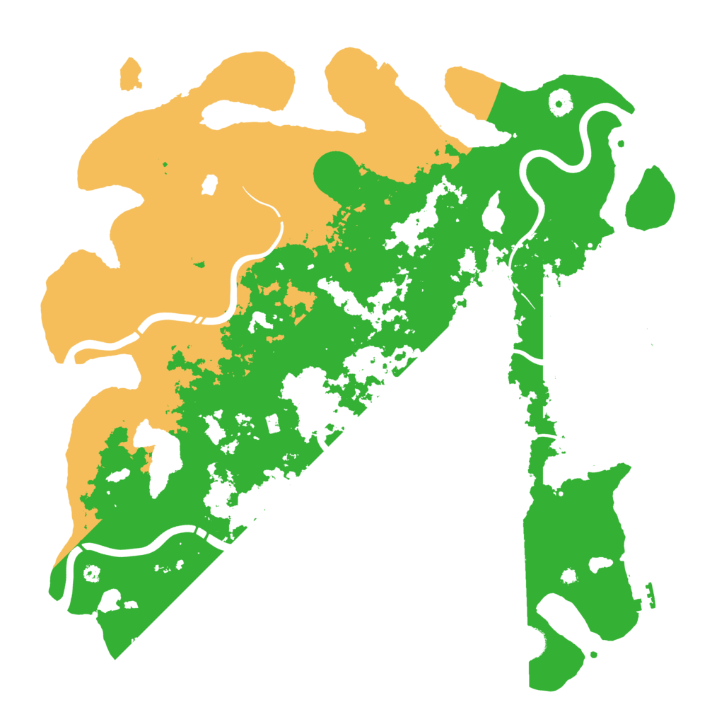 Biome Rust Map: Procedural Map, Size: 4250, Seed: 1661605984