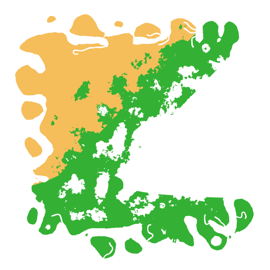 Biome Rust Map: Procedural Map, Size: 4800, Seed: 1444661494