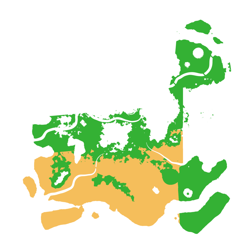 Biome Rust Map: Procedural Map, Size: 4050, Seed: 34239831
