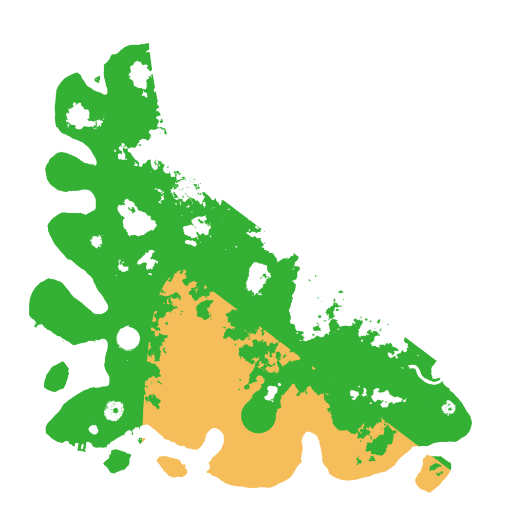 Biome Rust Map: Procedural Map, Size: 4000, Seed: 101505