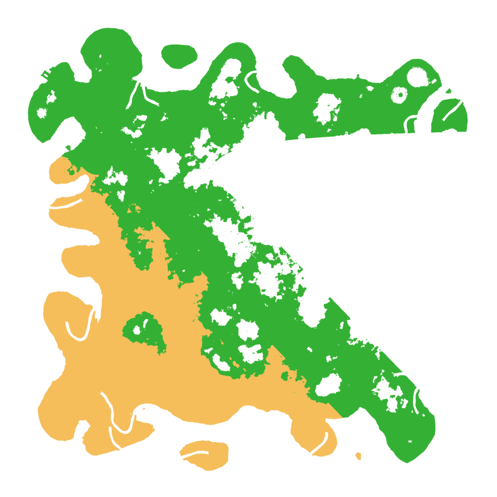 Biome Rust Map: Procedural Map, Size: 4500, Seed: 10819652