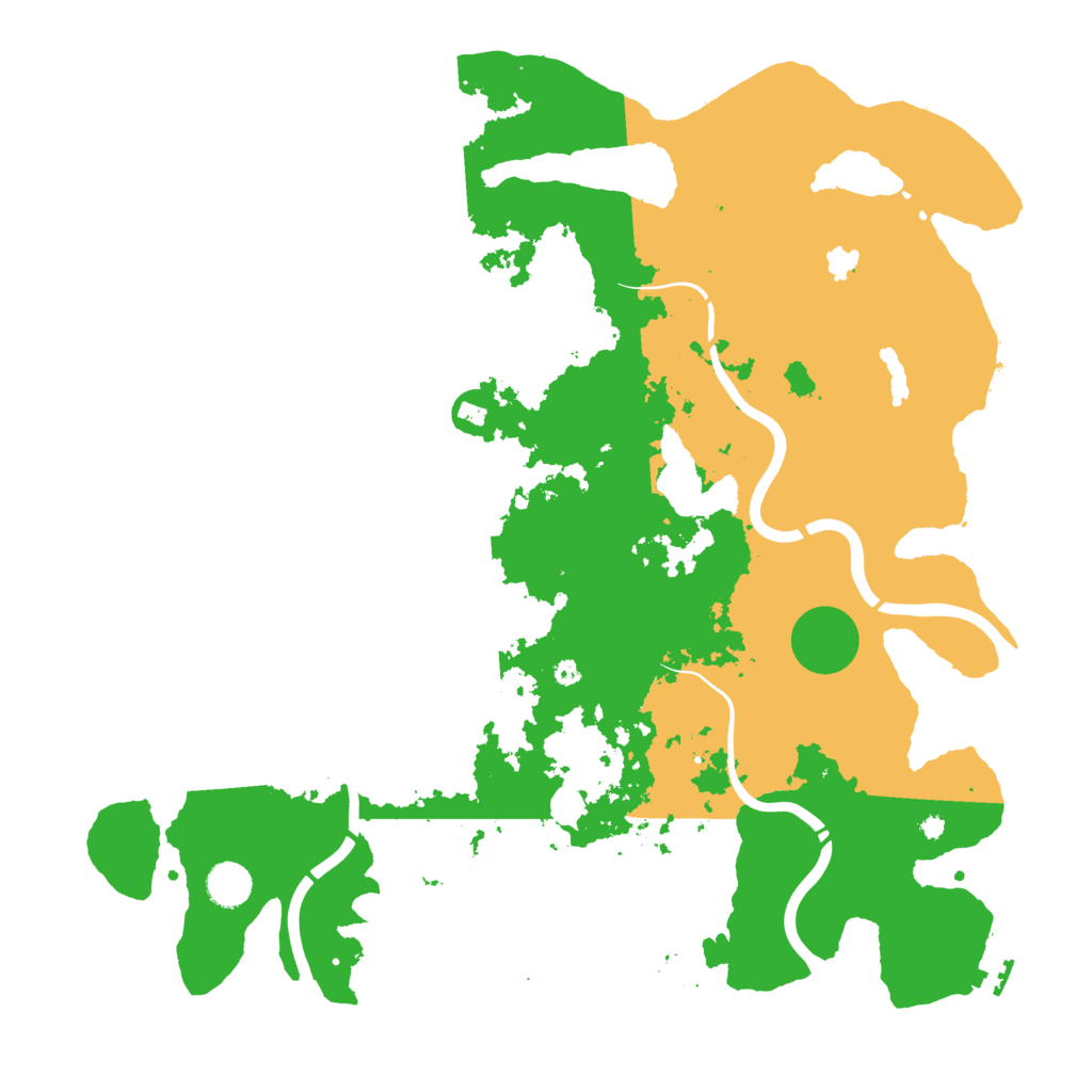 Biome Rust Map: Procedural Map, Size: 4250, Seed: 311289623