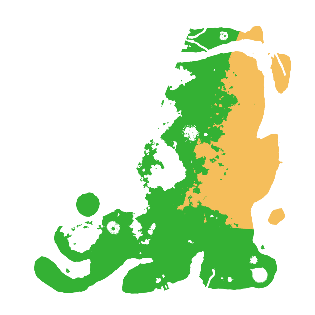 Biome Rust Map: Procedural Map, Size: 3700, Seed: 1371469842