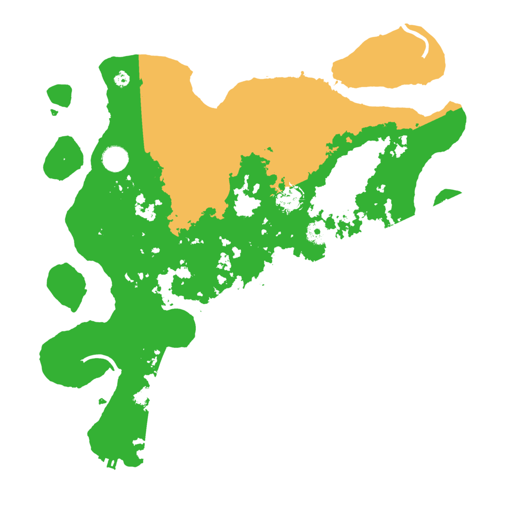 Biome Rust Map: Procedural Map, Size: 3500, Seed: 34236795