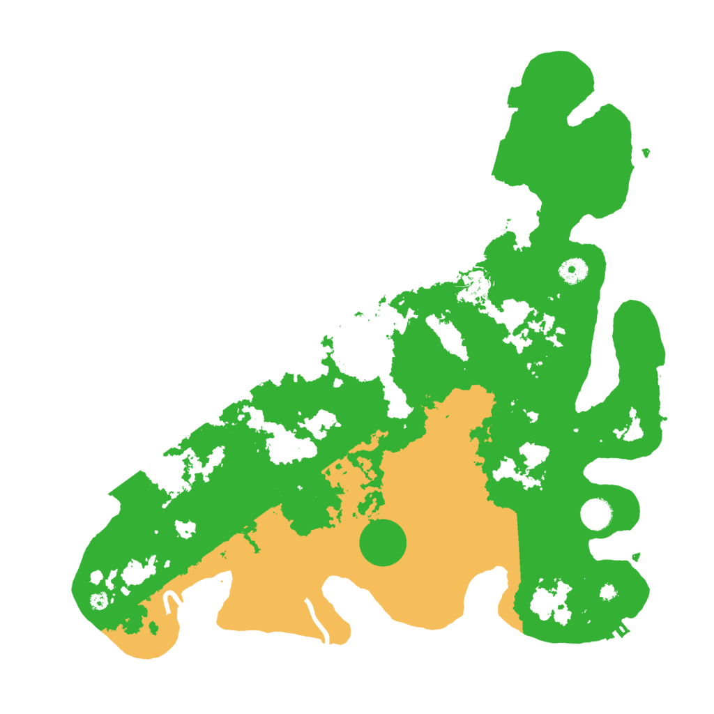 Biome Rust Map: Procedural Map, Size: 4000, Seed: 92531035