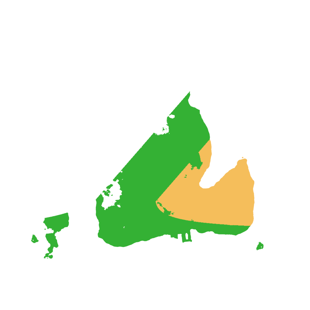 Biome Rust Map: Procedural Map, Size: 2000, Seed: 797