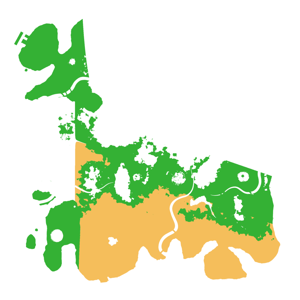 Biome Rust Map: Procedural Map, Size: 4250, Seed: 1436666893