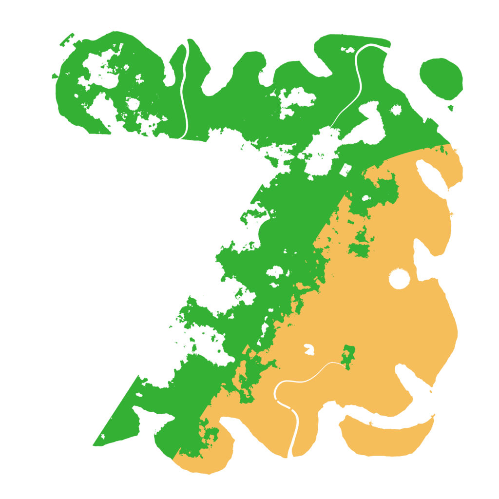 Biome Rust Map: Procedural Map, Size: 4250, Seed: 6509003