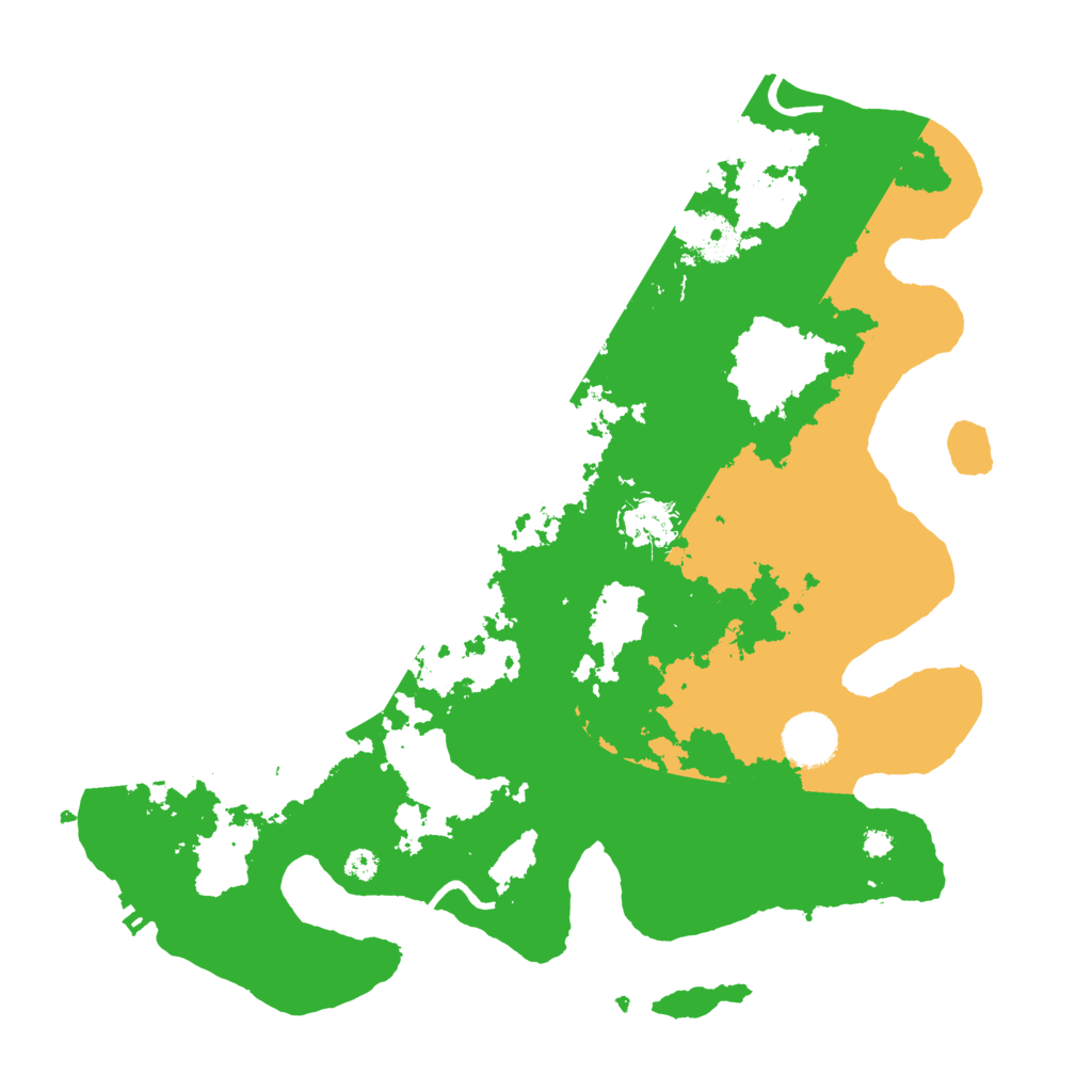 Biome Rust Map: Procedural Map, Size: 3500, Seed: 800023510