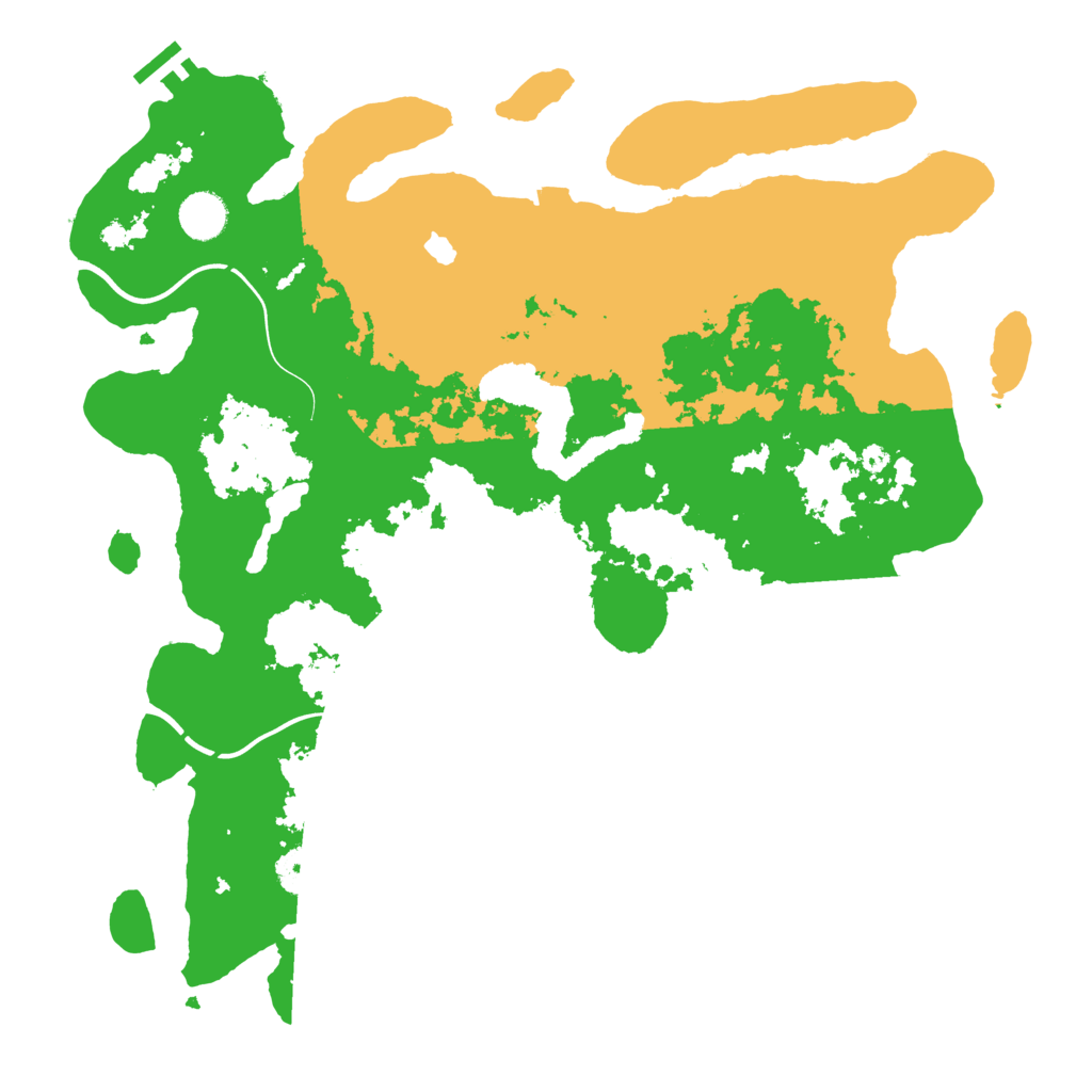 Biome Rust Map: Procedural Map, Size: 4000, Seed: 654063