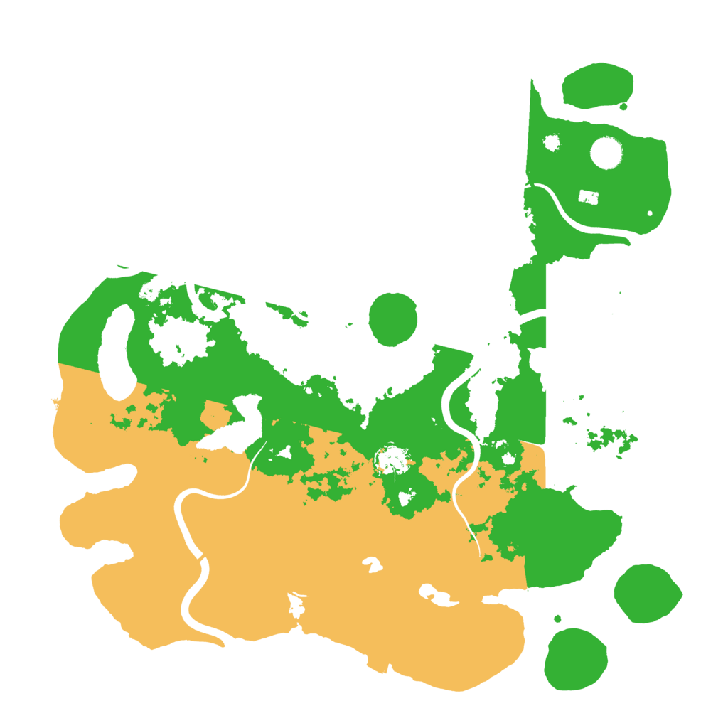 Biome Rust Map: Procedural Map, Size: 4000, Seed: 212654228