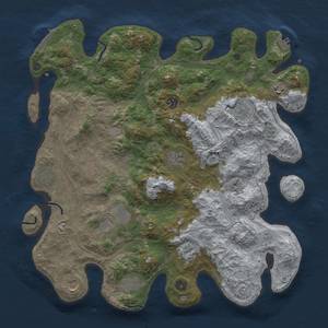 Thumbnail Rust Map: Procedural Map, Size: 4250, Seed: 325520412, 20 Monuments