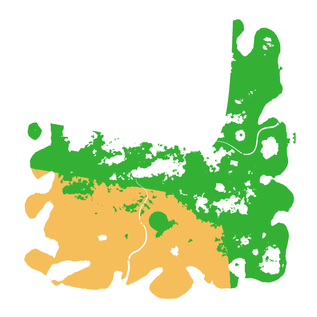 Biome Rust Map: Procedural Map, Size: 4500, Seed: 629087445