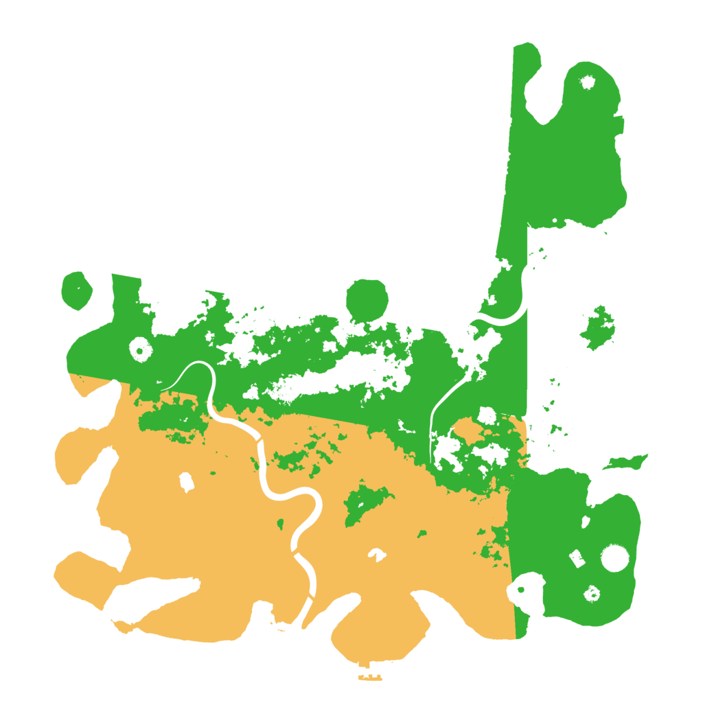 Biome Rust Map: Procedural Map, Size: 4500, Seed: 629087445