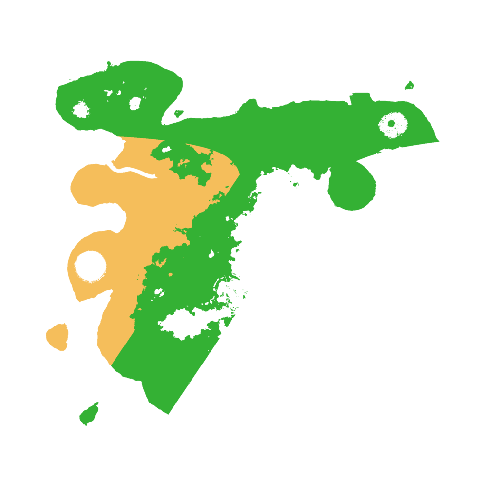 Biome Rust Map: Procedural Map, Size: 2850, Seed: 19991008