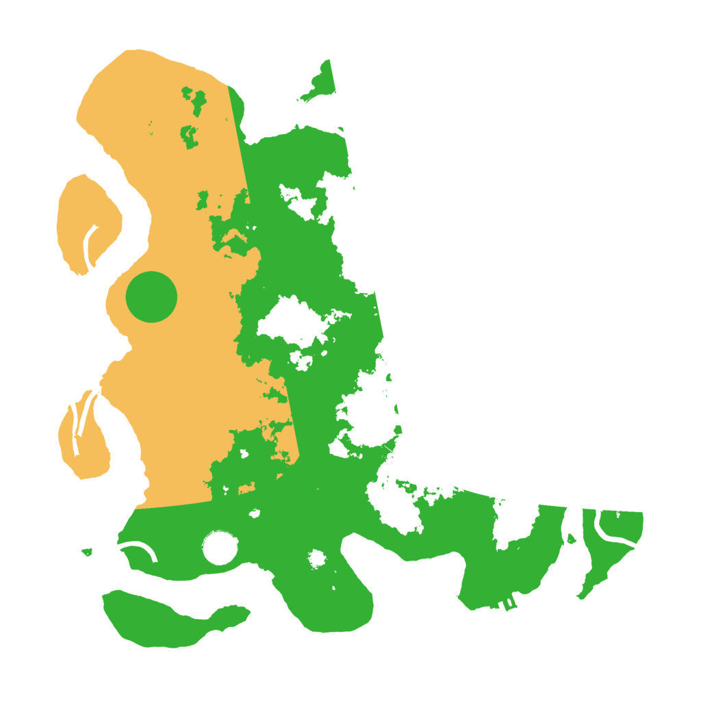 Biome Rust Map: Procedural Map, Size: 3600, Seed: 1634865131