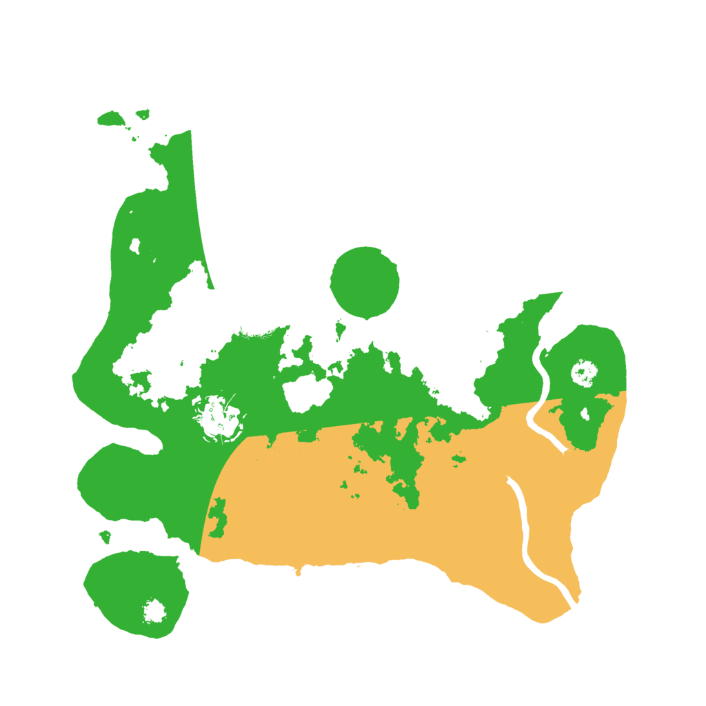 Biome Rust Map: Procedural Map, Size: 2800, Seed: 35442036