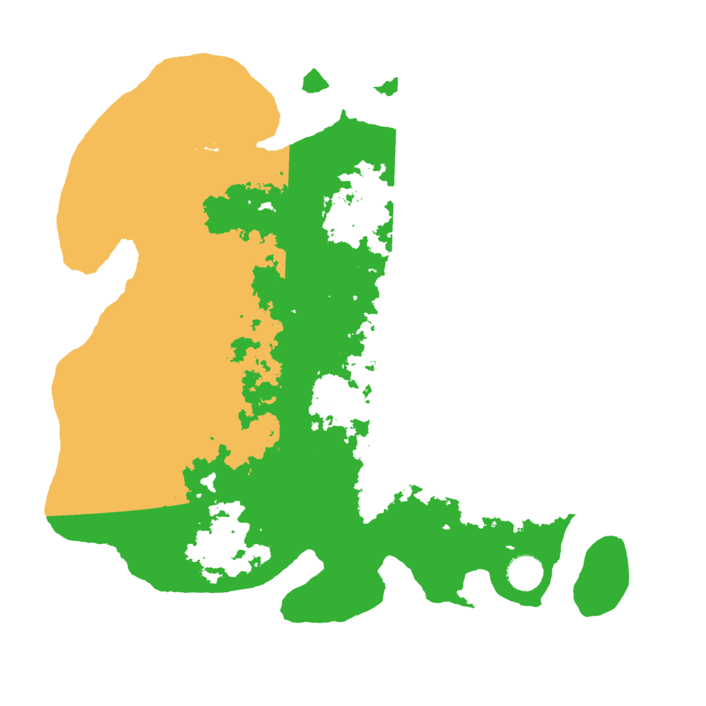 Biome Rust Map: Barren, Size: 3500, Seed: 416428666