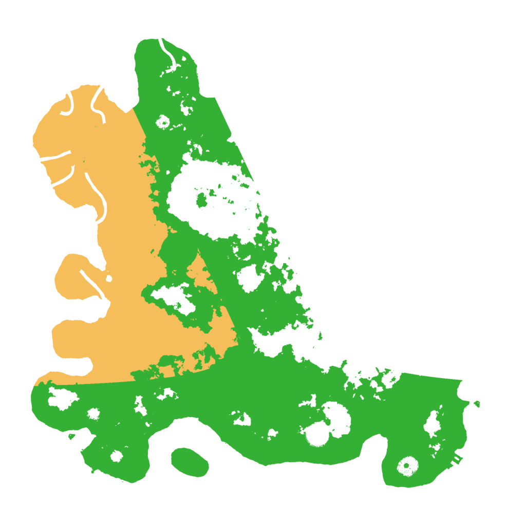 Biome Rust Map: Procedural Map, Size: 4000, Seed: 90201