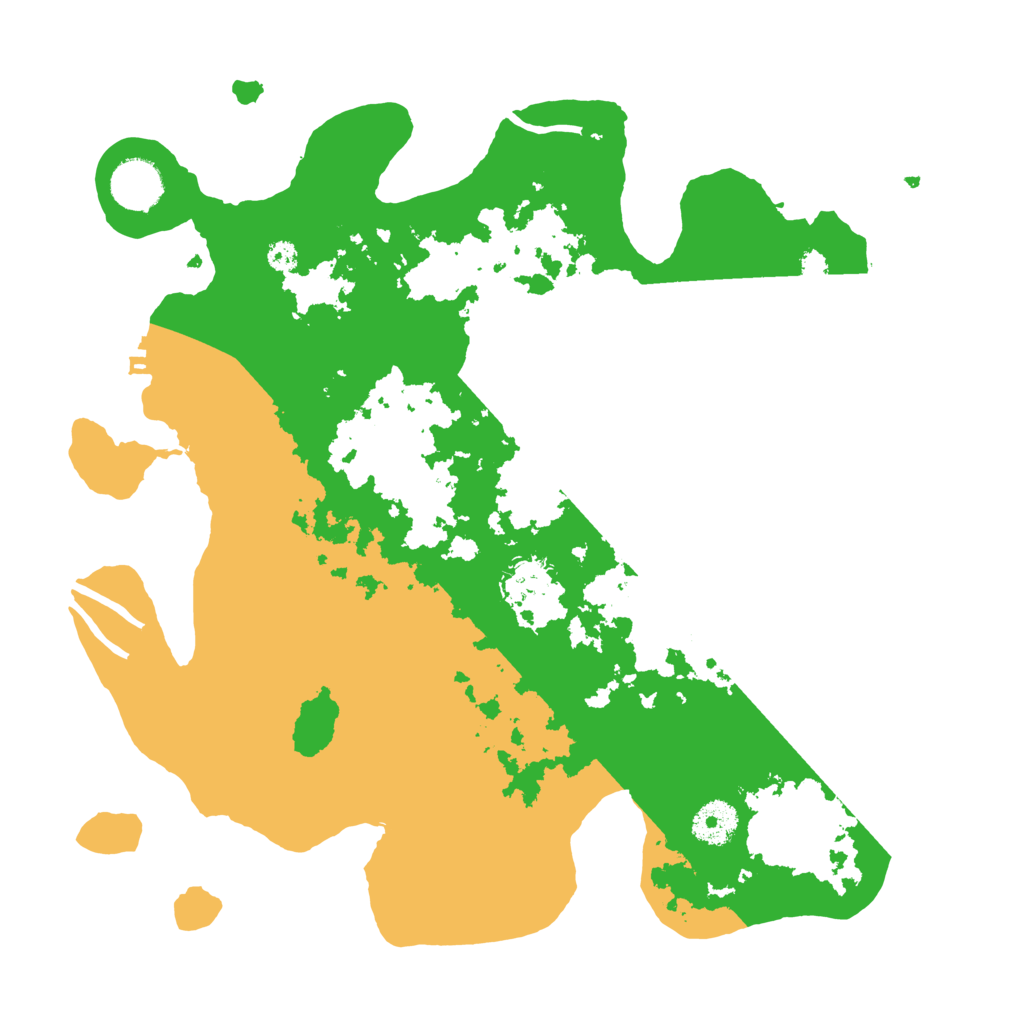 Biome Rust Map: Procedural Map, Size: 3500, Seed: 1461349214