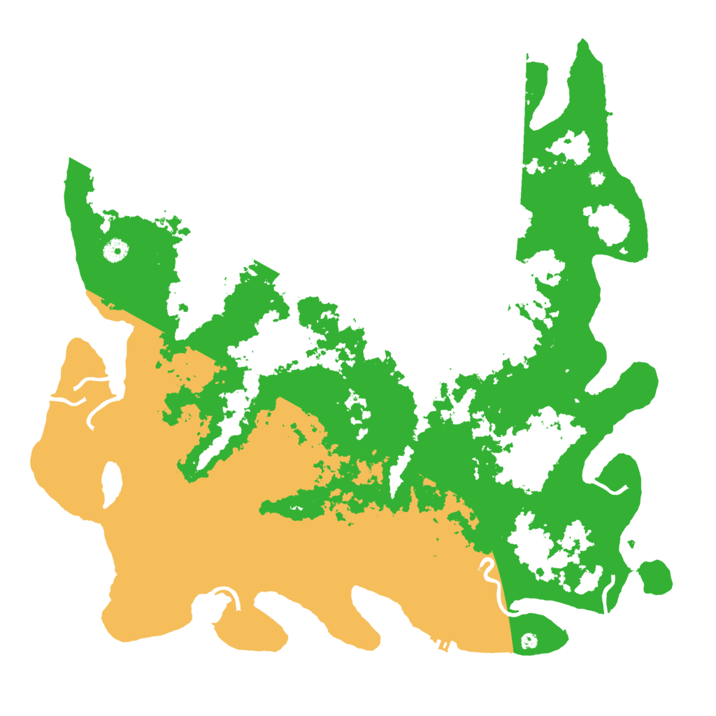 Biome Rust Map: Procedural Map, Size: 4500, Seed: 1127996832