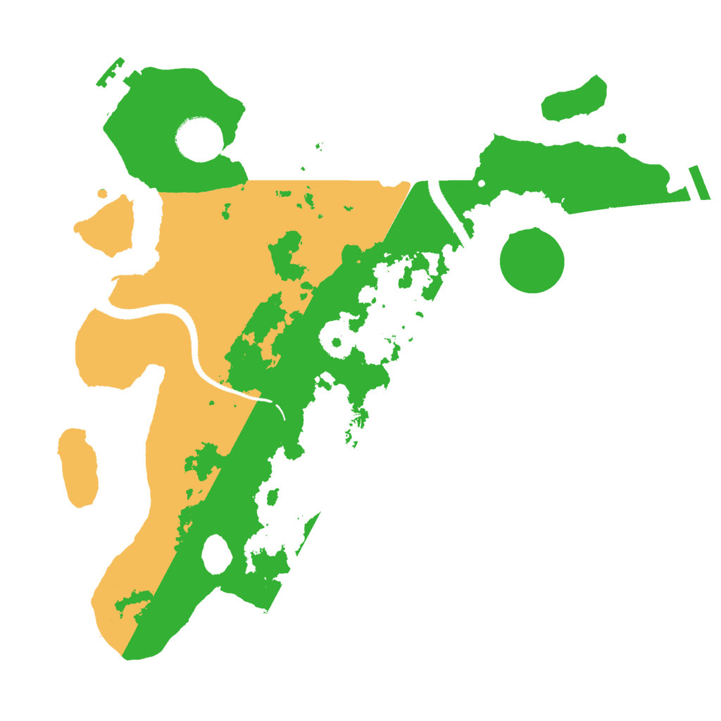 Biome Rust Map: Procedural Map, Size: 3000, Seed: 271895249