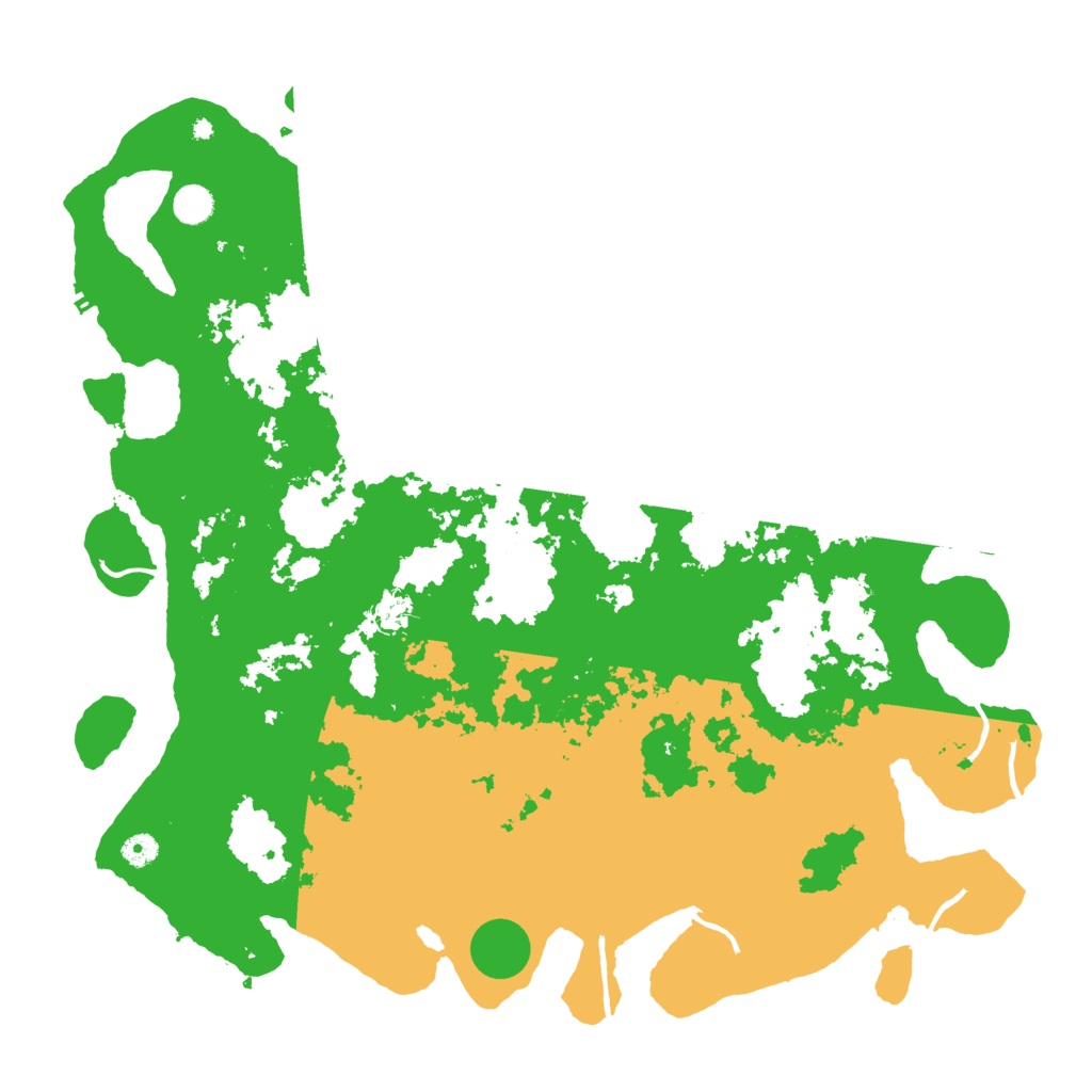 Biome Rust Map: Procedural Map, Size: 4800, Seed: 1242040355