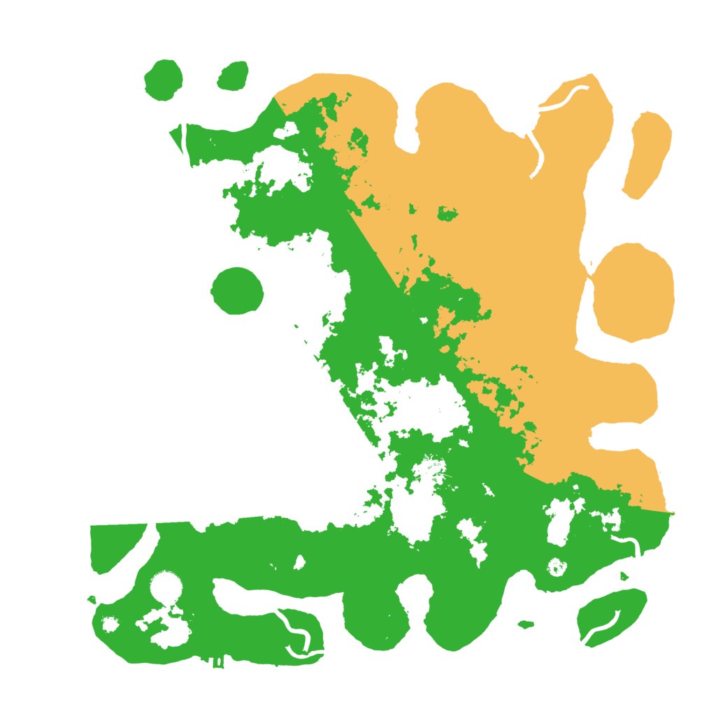 Biome Rust Map: Procedural Map, Size: 4000, Seed: 438821