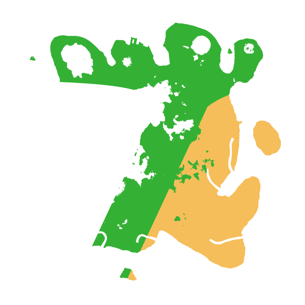 Biome Rust Map: Procedural Map, Size: 3000, Seed: 1814710648