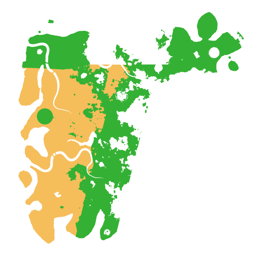 Biome Rust Map: Procedural Map, Size: 4250, Seed: 65430800