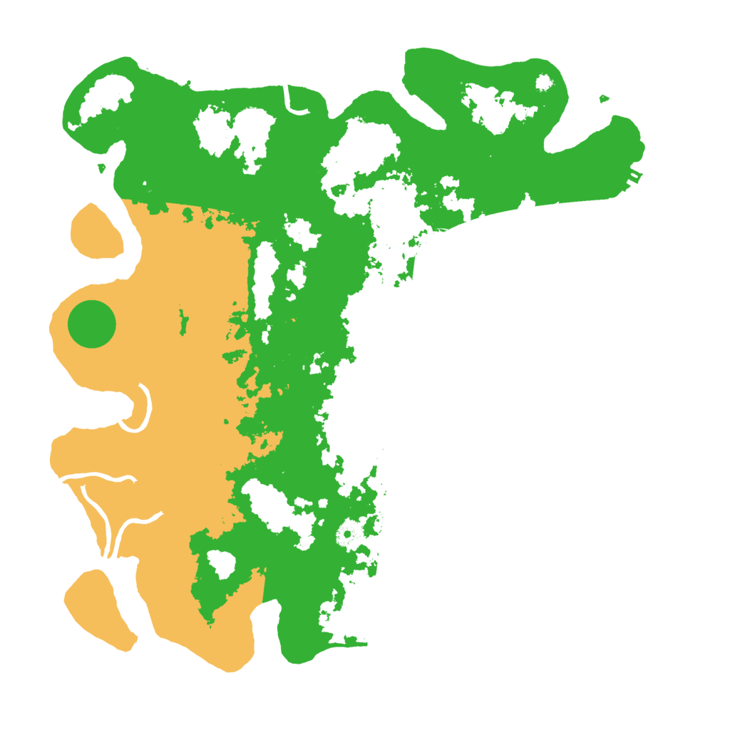 Biome Rust Map: Procedural Map, Size: 4000, Seed: 84398349