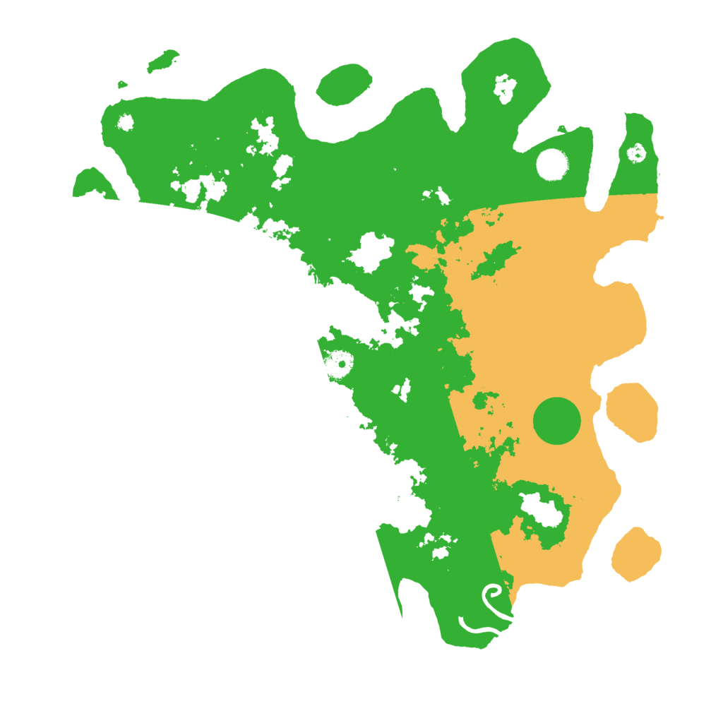 Biome Rust Map: Procedural Map, Size: 4000, Seed: 638858