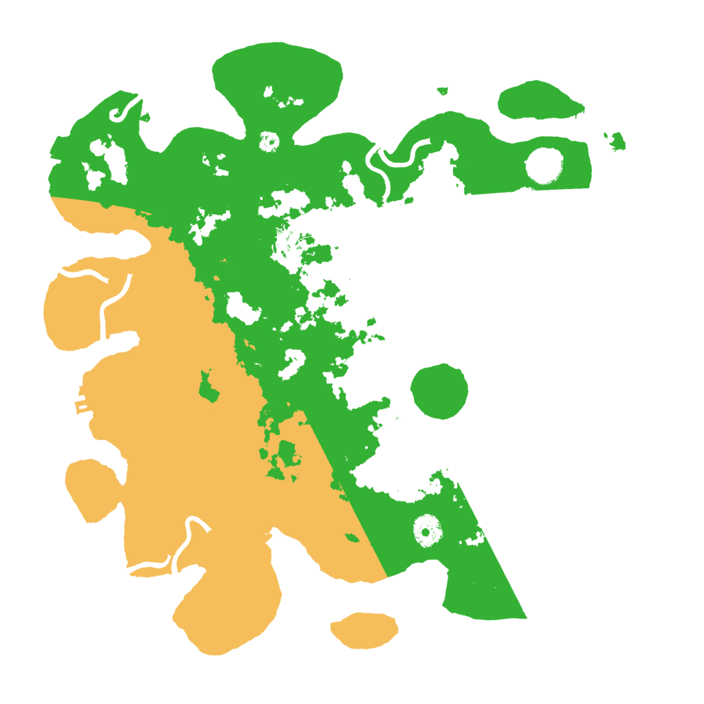 Biome Rust Map: Procedural Map, Size: 3500, Seed: 38940781