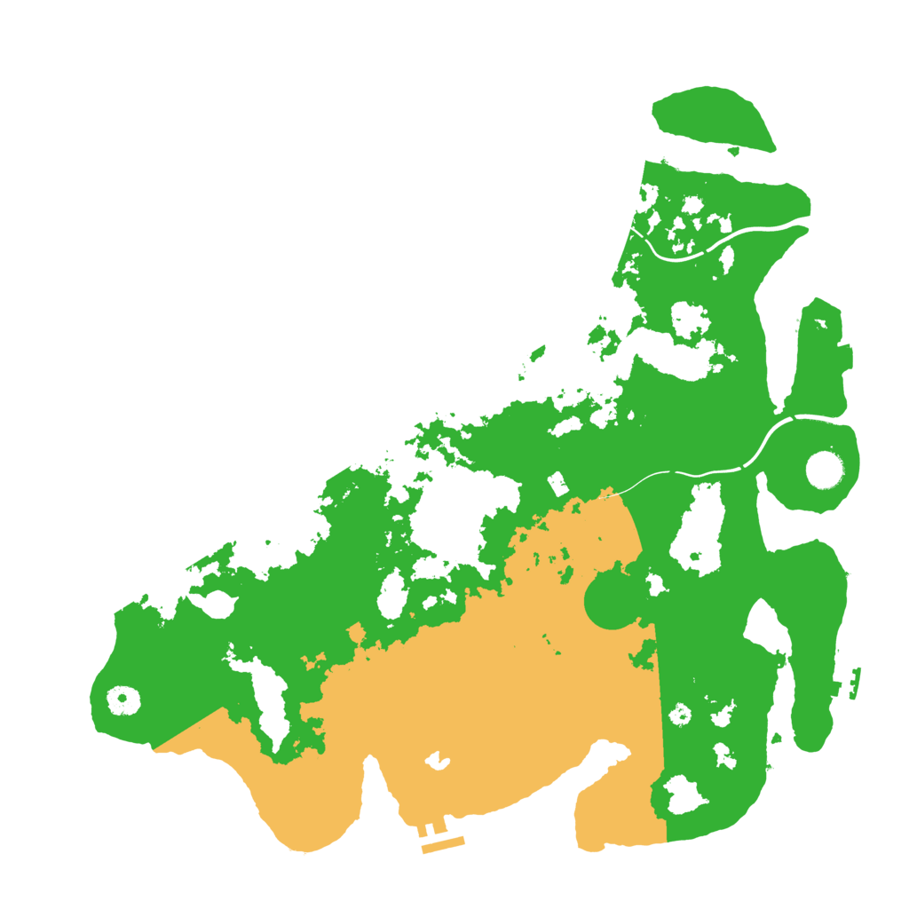 Biome Rust Map: Procedural Map, Size: 4250, Seed: 1699294746