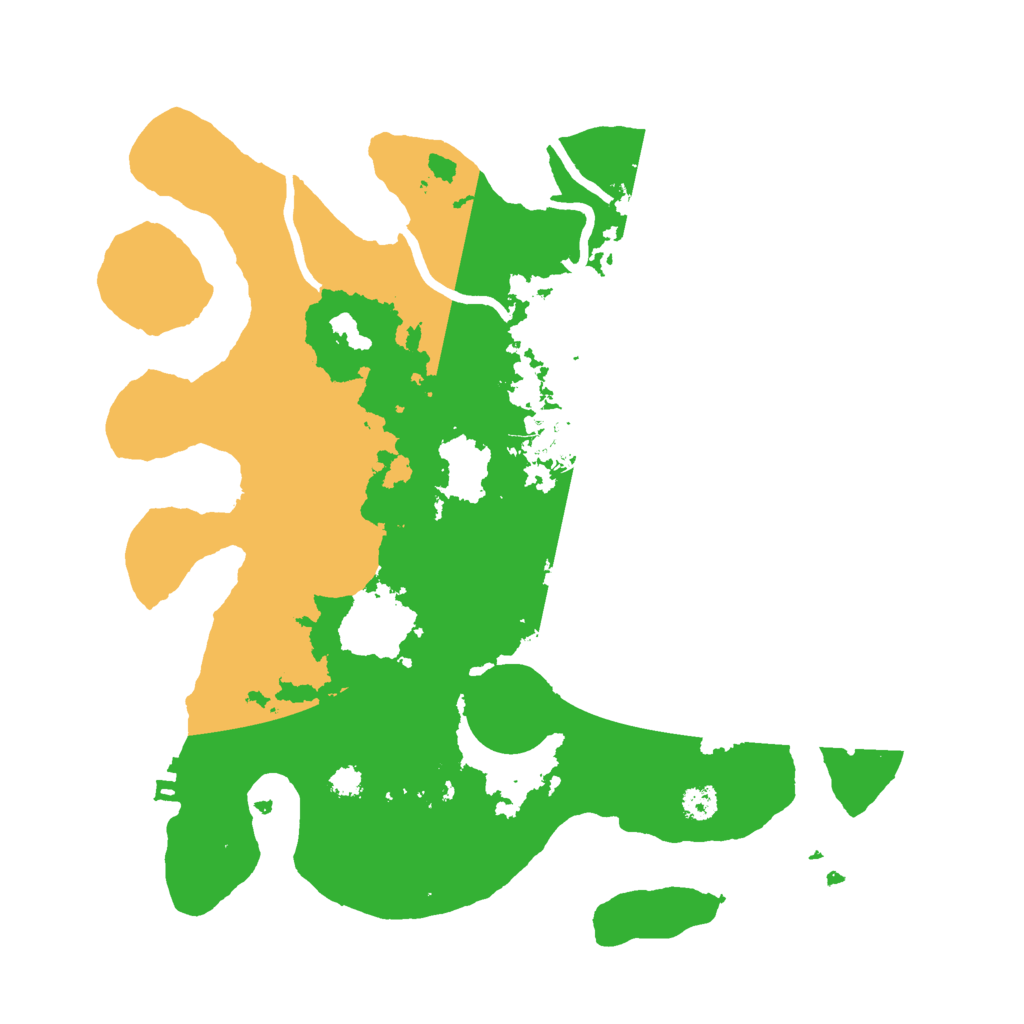 Biome Rust Map: Procedural Map, Size: 3000, Seed: 812767744
