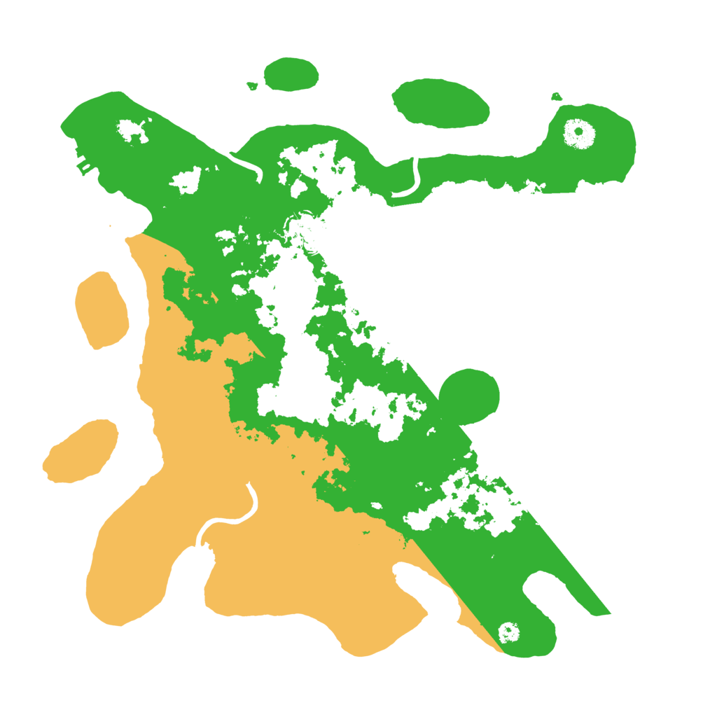 Biome Rust Map: Procedural Map, Size: 3500, Seed: 698115298
