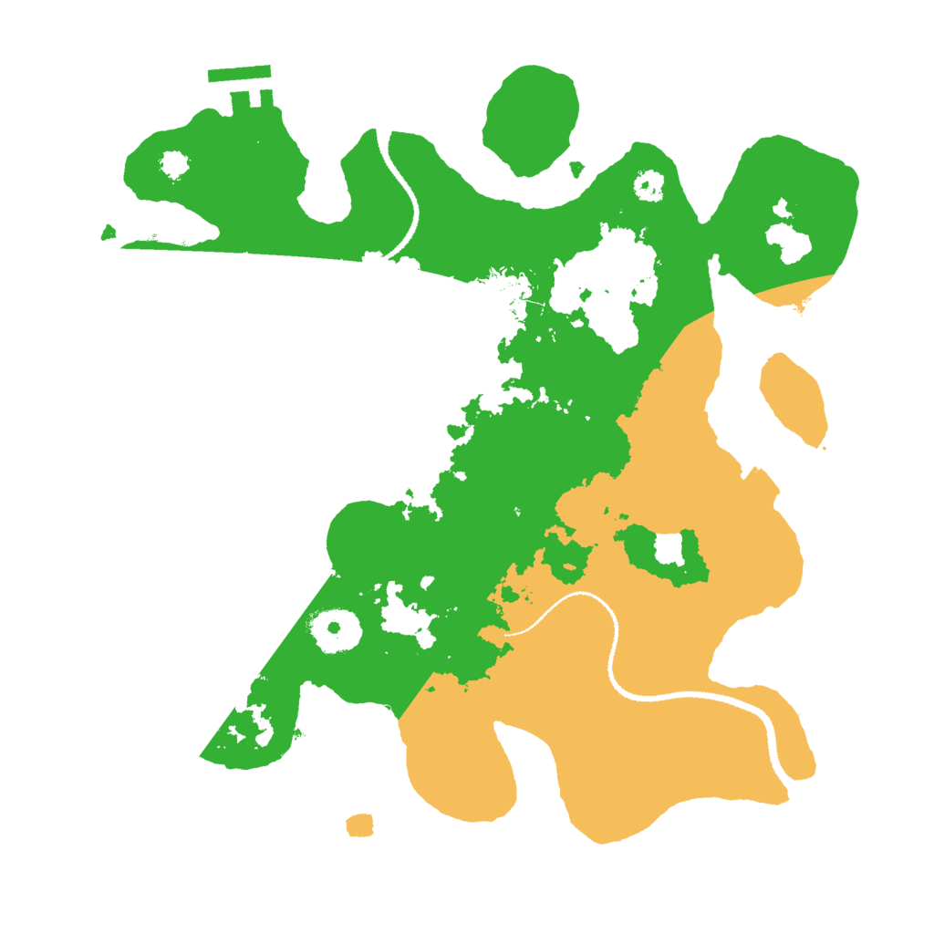 Biome Rust Map: Procedural Map, Size: 3000, Seed: 14854328