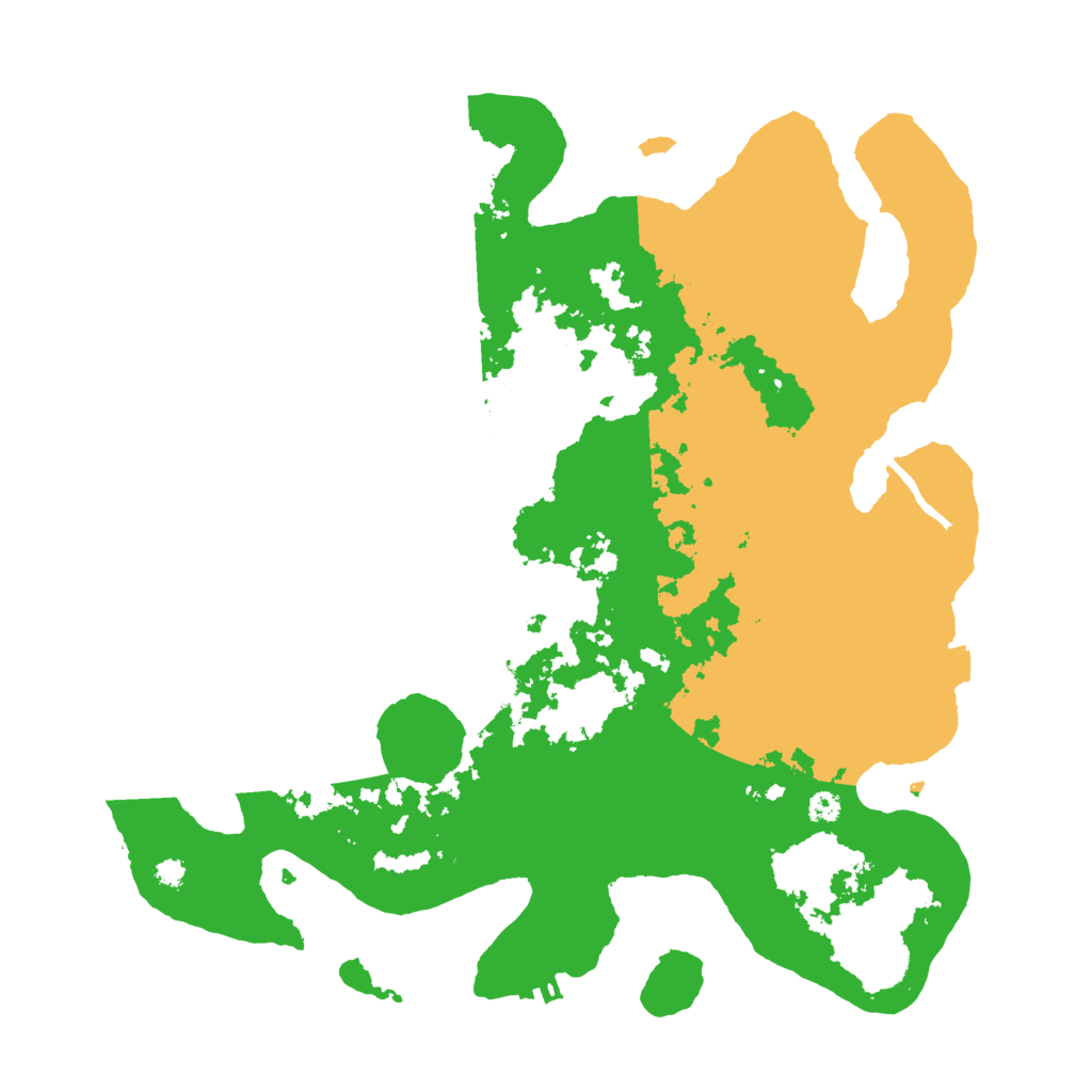Biome Rust Map: Procedural Map, Size: 3500, Seed: 45103748