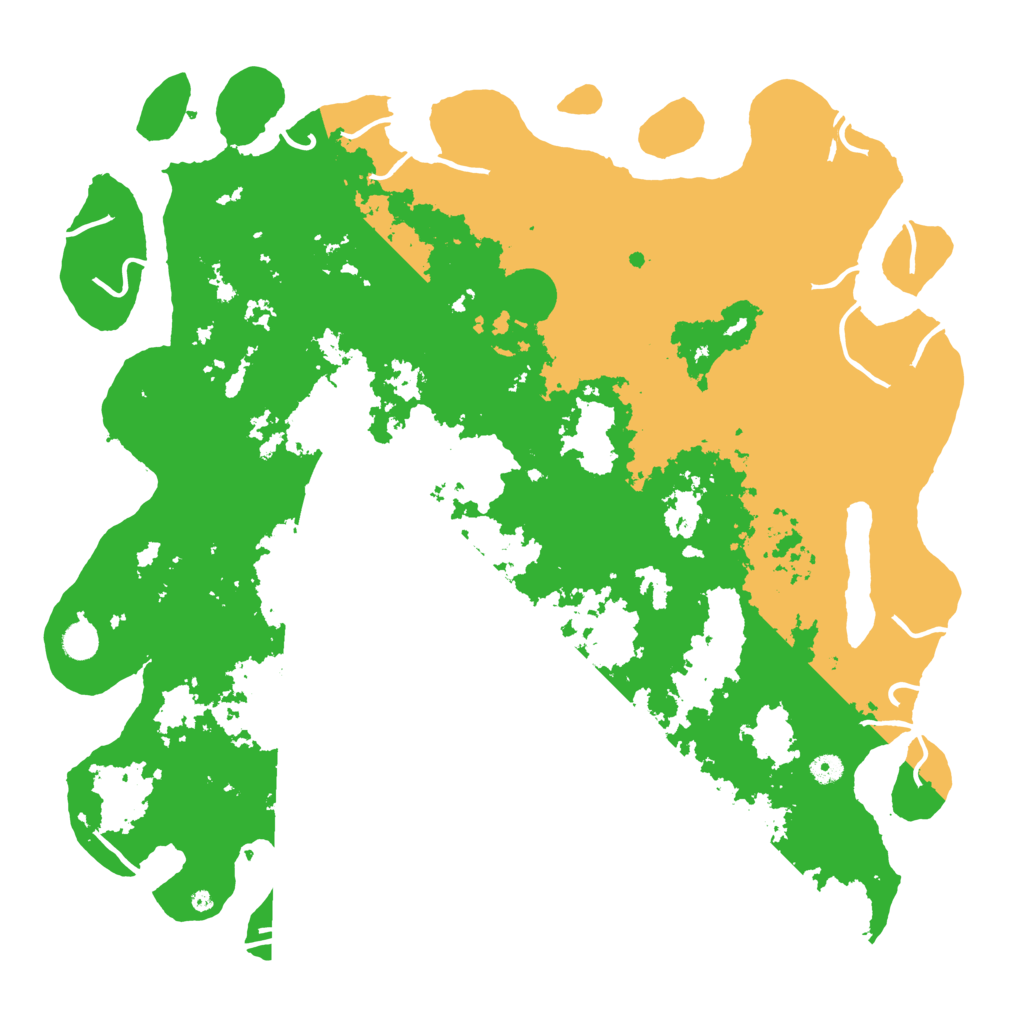Biome Rust Map: Procedural Map, Size: 5000, Seed: 593394