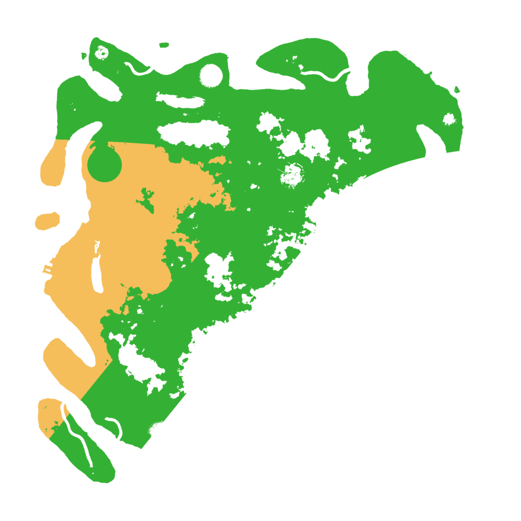 Biome Rust Map: Procedural Map, Size: 4000, Seed: 601879