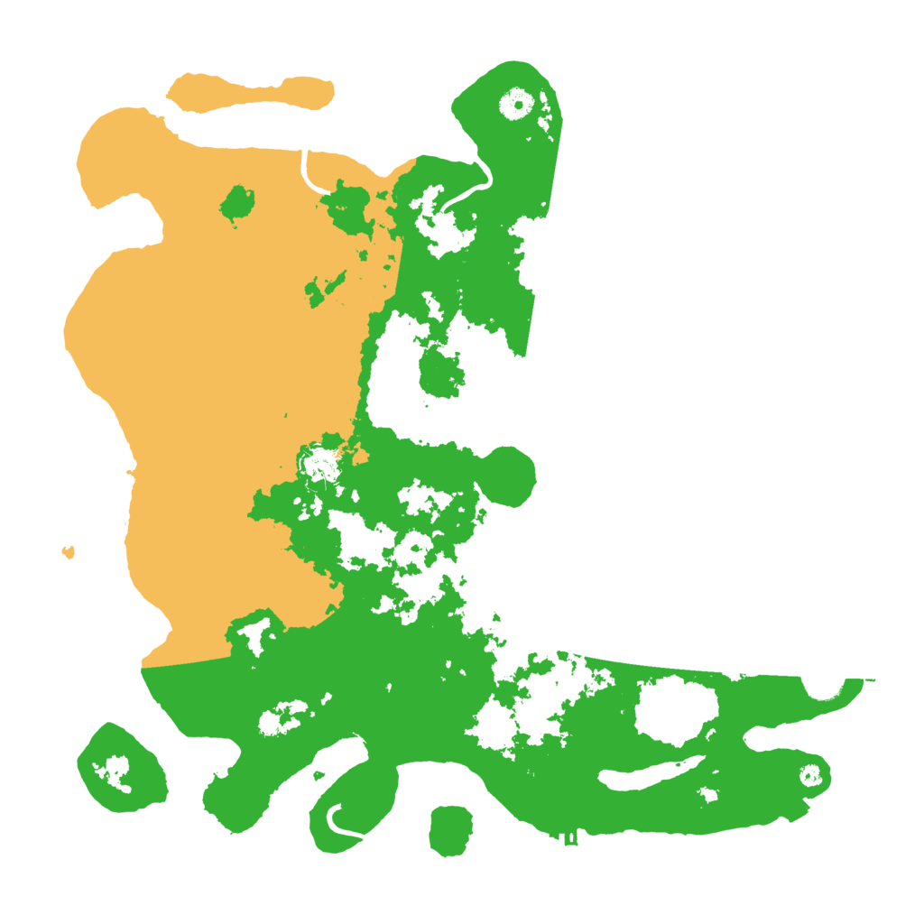 Biome Rust Map: Procedural Map, Size: 4300, Seed: 1233731583