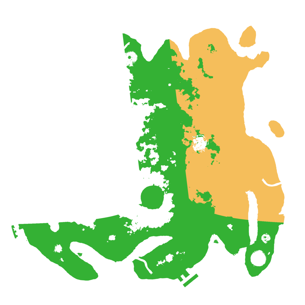 Biome Rust Map: Procedural Map, Size: 3500, Seed: 1336422732
