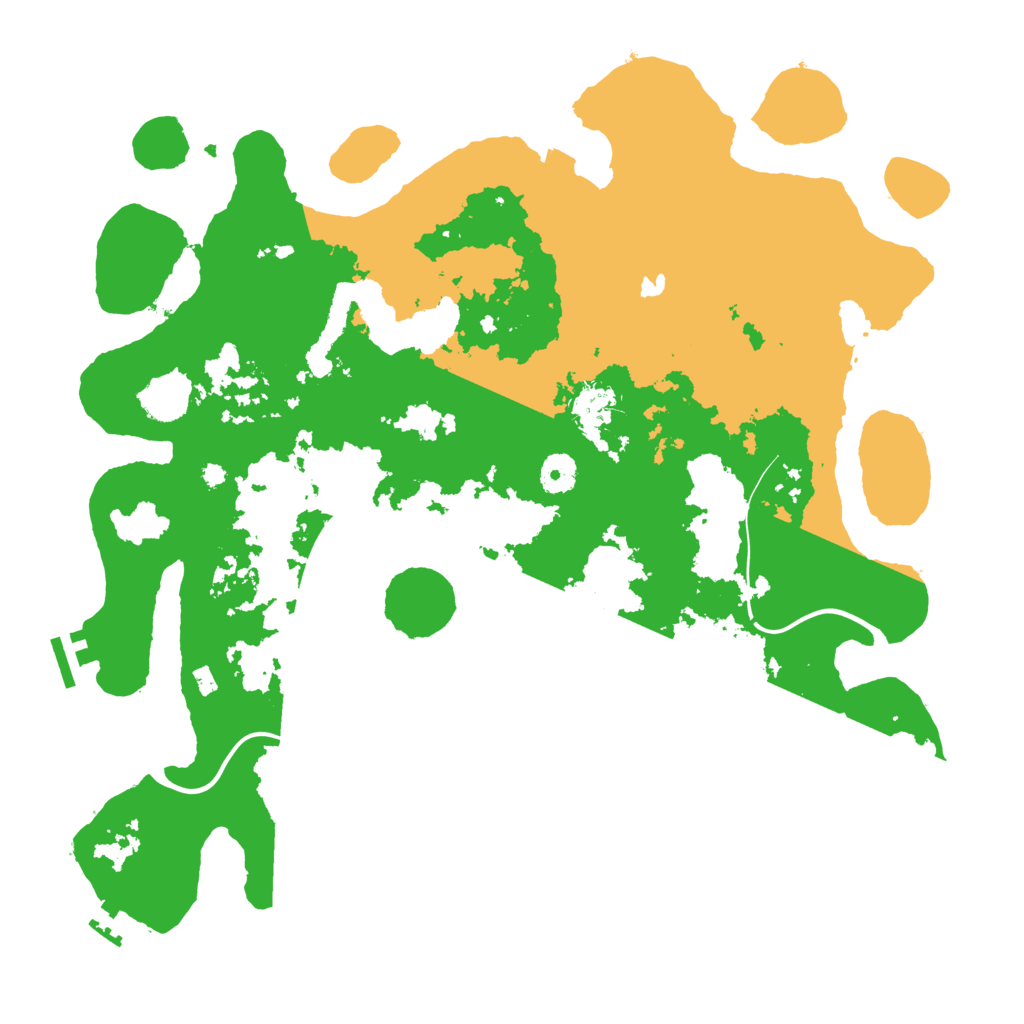 Biome Rust Map: Procedural Map, Size: 4000, Seed: 1293168060