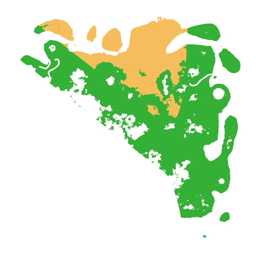 Biome Rust Map: Procedural Map, Size: 4000, Seed: 591823