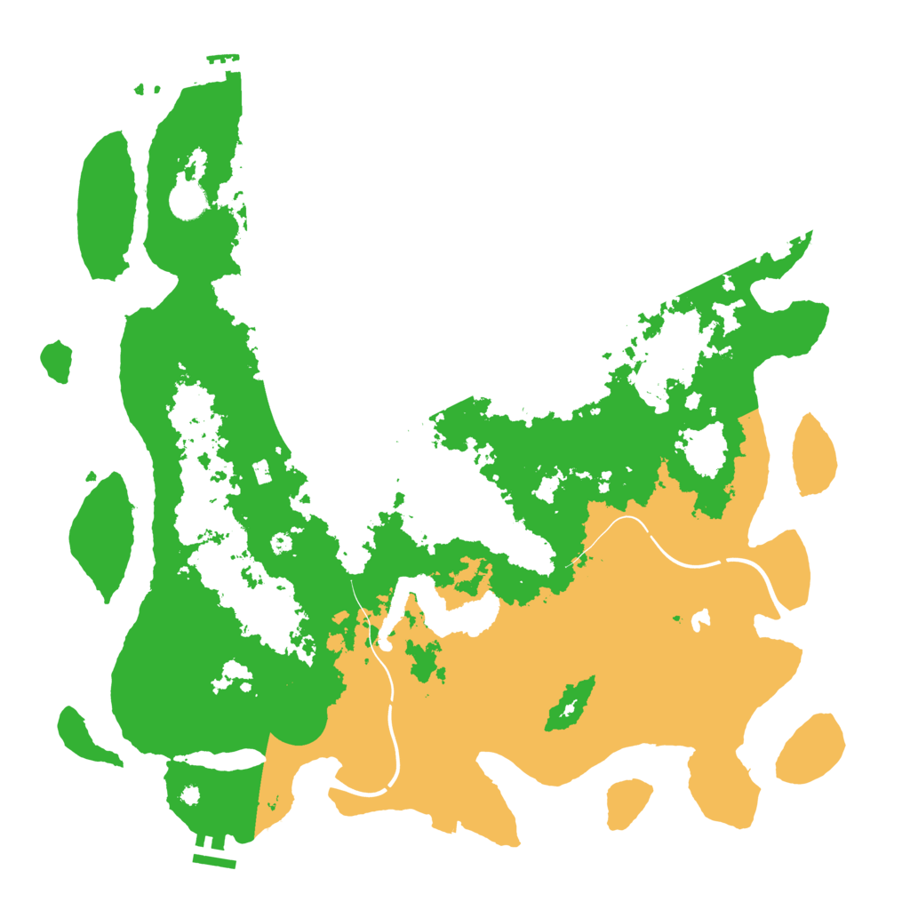 Biome Rust Map: Procedural Map, Size: 4250, Seed: 789423834