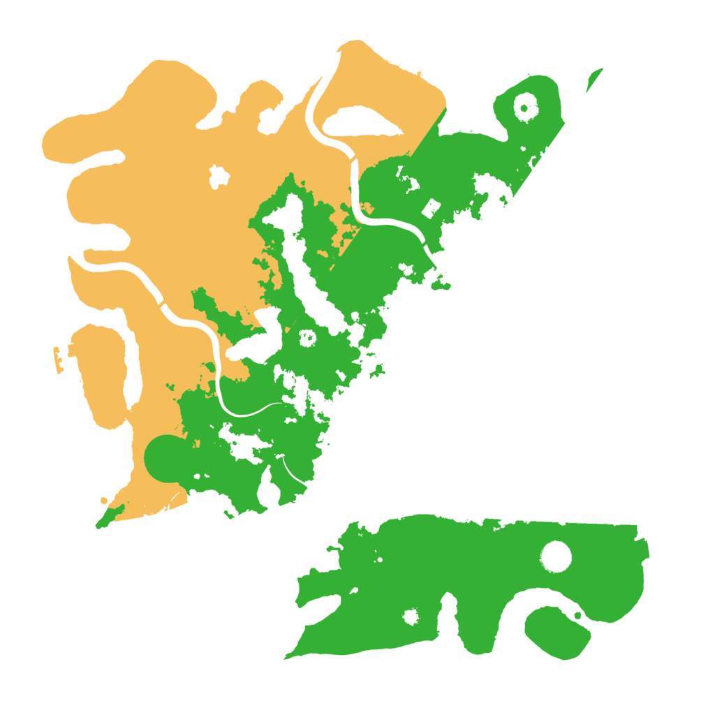 Biome Rust Map: Procedural Map, Size: 4050, Seed: 1426875607