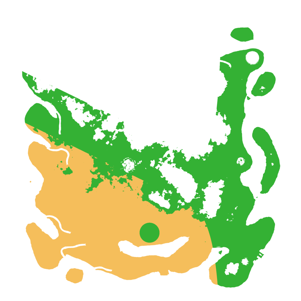 Biome Rust Map: Procedural Map, Size: 4000, Seed: 1272690335