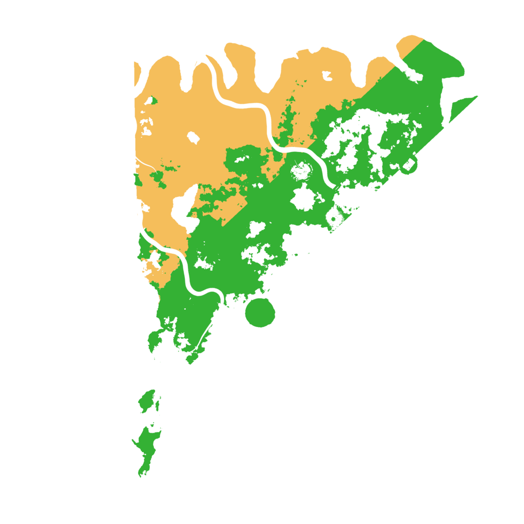 Biome Rust Map: Procedural Map, Size: 4800, Seed: 150012745