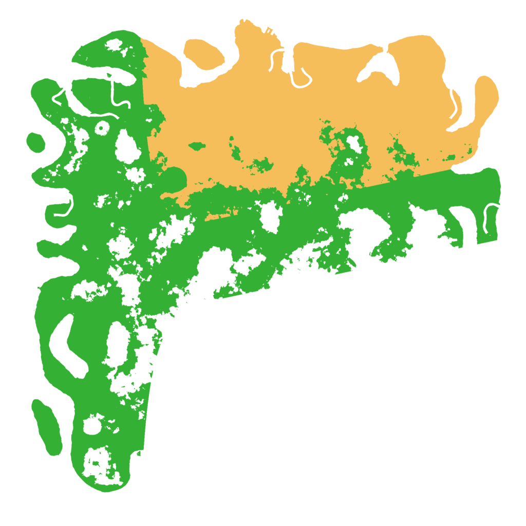 Biome Rust Map: Procedural Map, Size: 5500, Seed: 446724523